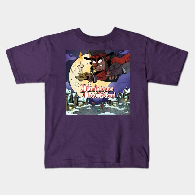 A Dumbgeons Christmas Carol Kids T-Shirt by Dumb Dragons Productions Store